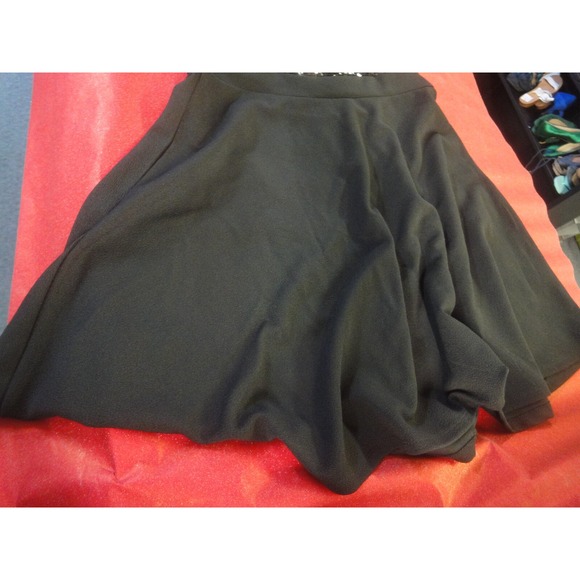 Almost famous womens L sequin tank style black dress NWT - Picture 5 of 9